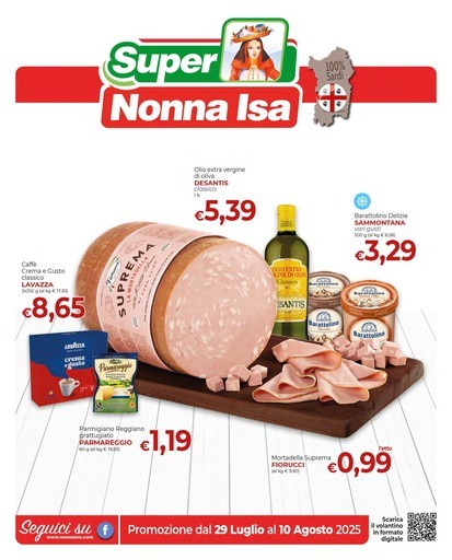 Volantino Supermercati Nonna Isa