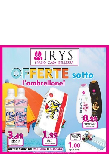 Volantino Irys