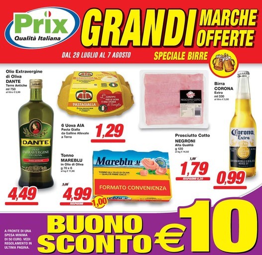 Volantino Prix