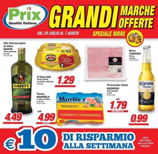 Volantino Prix