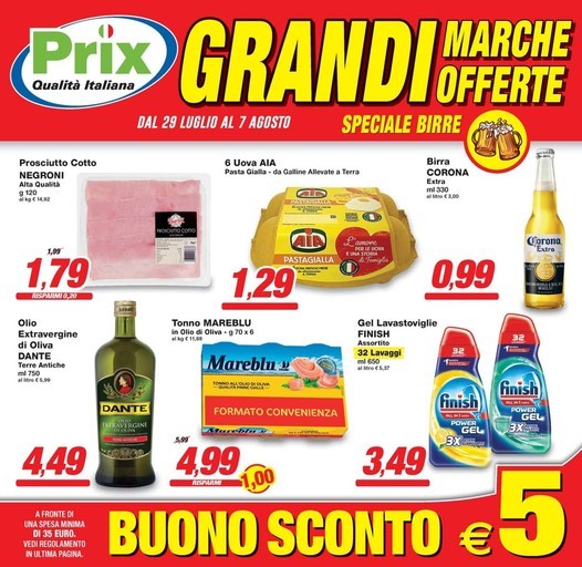 Volantino Prix