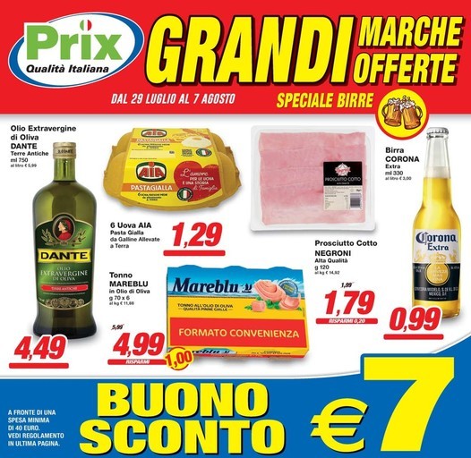 Volantino Prix