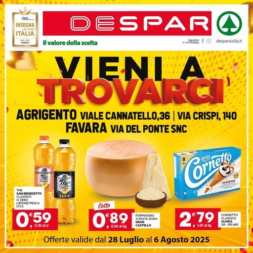 Despar - Vieni a trovarci