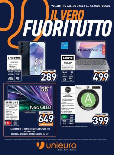 Volantino Unieuro
