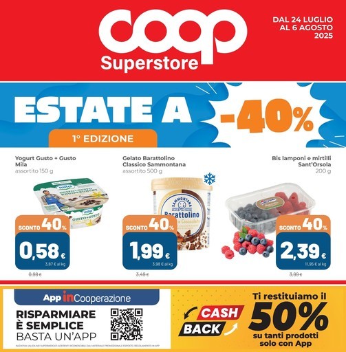 Volantino Coop Alleanza Superstore