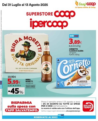 Volantino Coop Alleanza Superstore