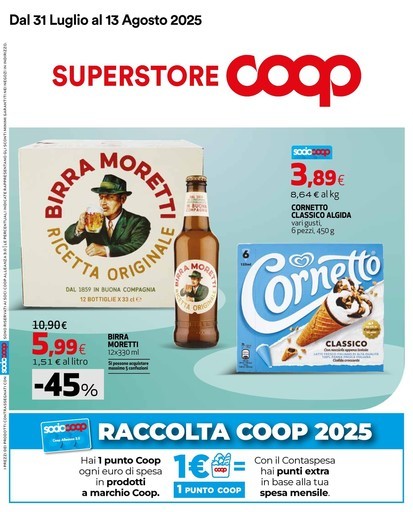 Volantino Coop Alleanza Superstore