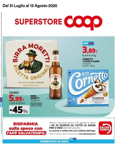 Volantino Coop Alleanza Superstore