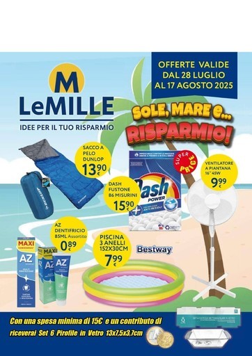 Volantino Le Mille