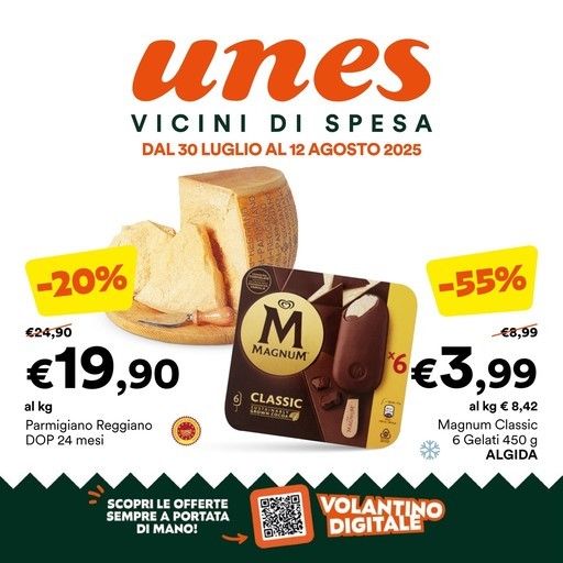 Volantino Unes