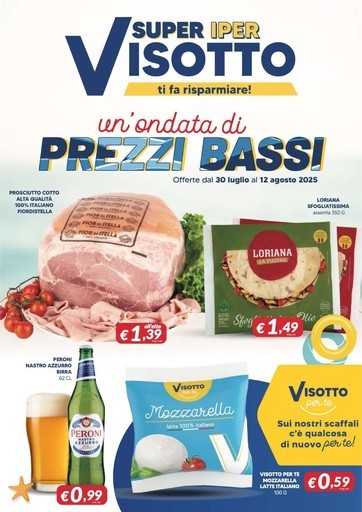 Supermercati Visotto - Un ondata di Prezzi Bassi