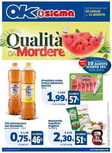 Volantino Ok Sigma