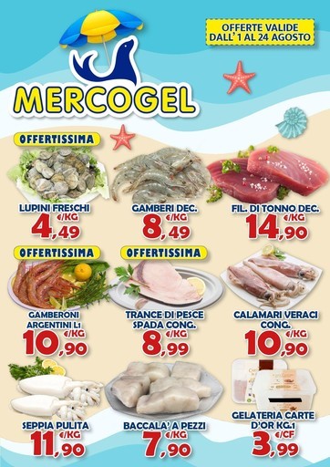 Volantino Mercogel