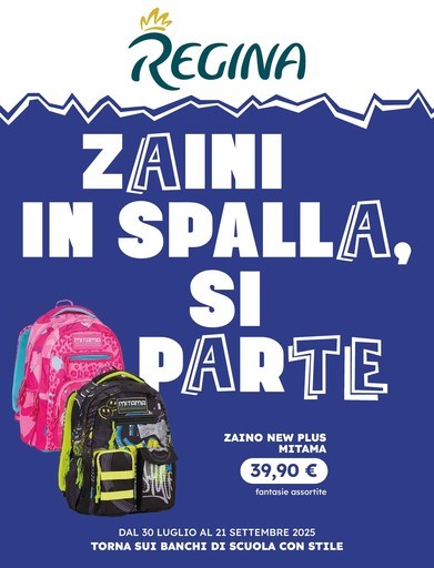 Volantino Regina Grandi Magazzini