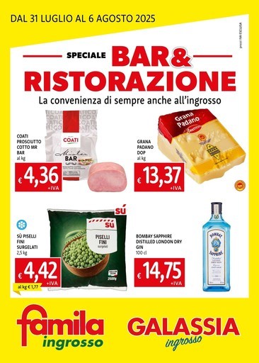 Volantino Galassia
