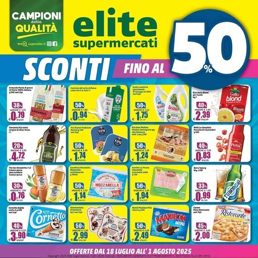 Volantino Elite Supermercati