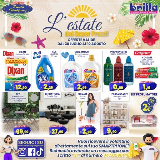 Volantino Punto Shopping Megastore