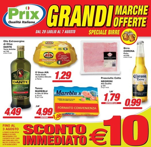 Volantino Prix
