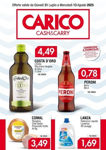 Volantino Carico Cash & Carry