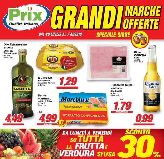 Prix - Grandi marche offerte