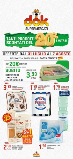 Dok - Tanti prodotti scontati