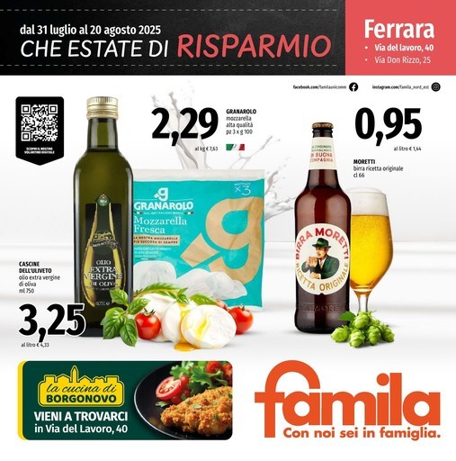 Famila - CHE ESTATE DI RISPARMIO