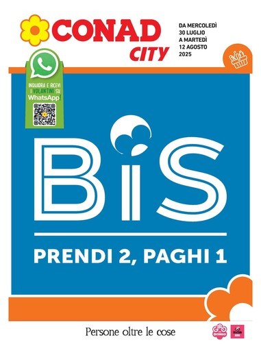 Conad City - Prendi 2 paghi 1