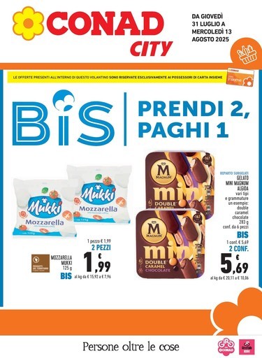 Volantino Conad City