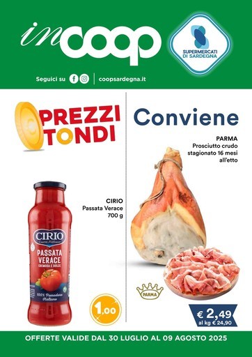 Coop - Prezzi tondi