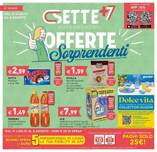 Volantino Csettepiù7 Supermercati