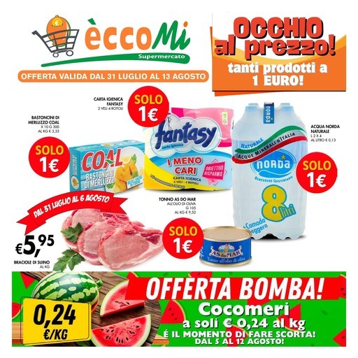 Volantino Supermercati Eccomi