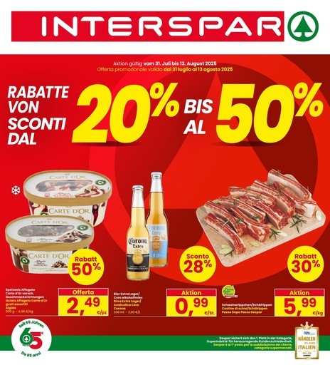 Volantino Interspar
