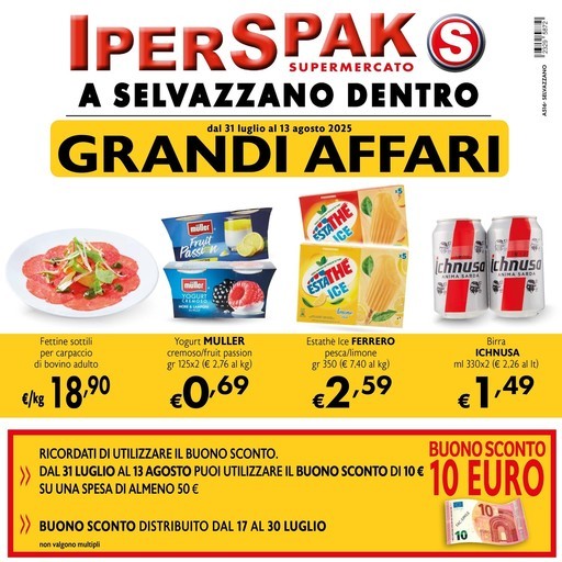 Volantino Iper Spak