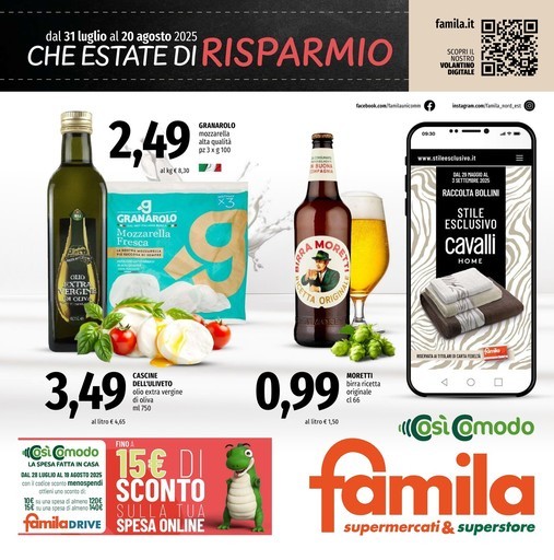 Volantino Famila Superstore