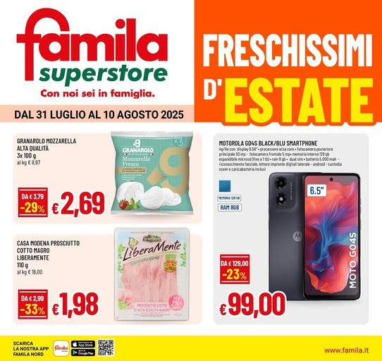 Volantino Famila Superstore