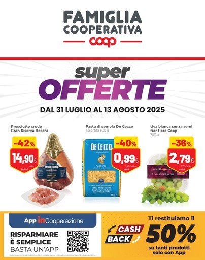 Volantino Coop