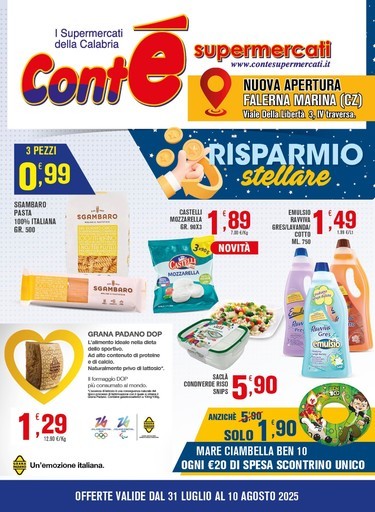 Volantino Contè Supermercati