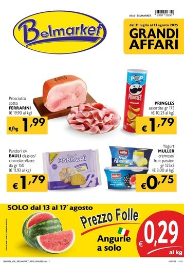 Volantino Belmarket