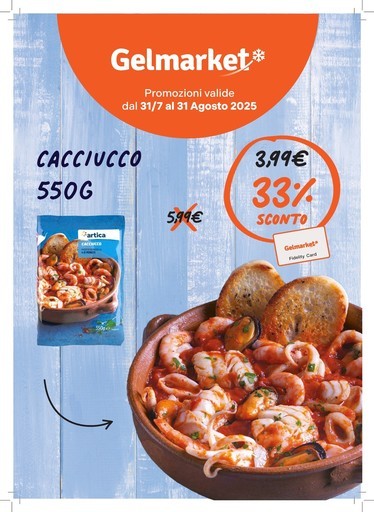 Volantino Gelmarket