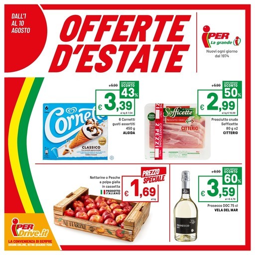 Volantino Iper la grande i
