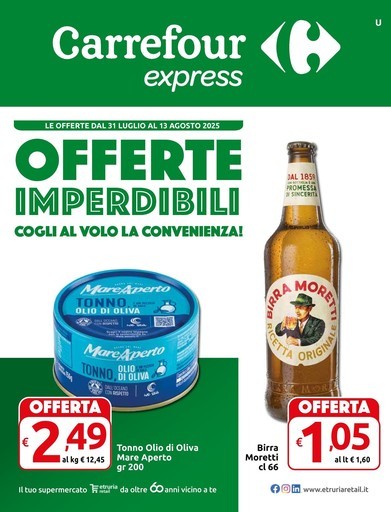Volantino Carrefour Express