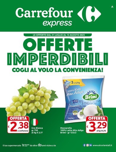 Volantino Carrefour Express