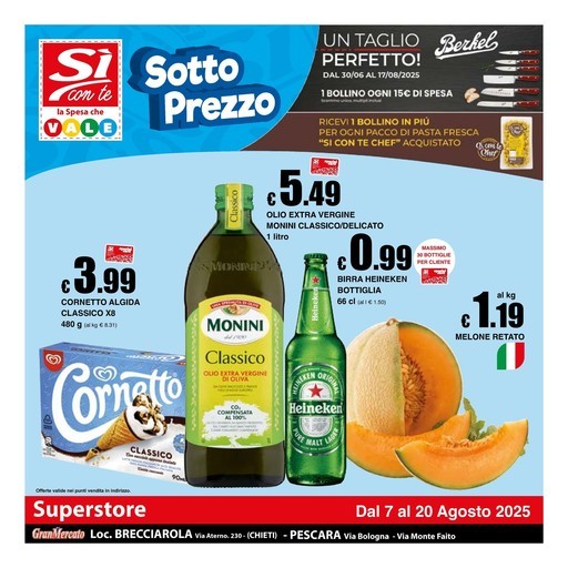 Volantino Si con te superstore