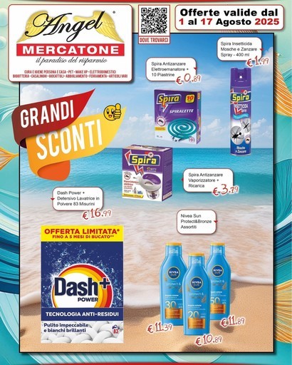 Volantino Angel Mercatone