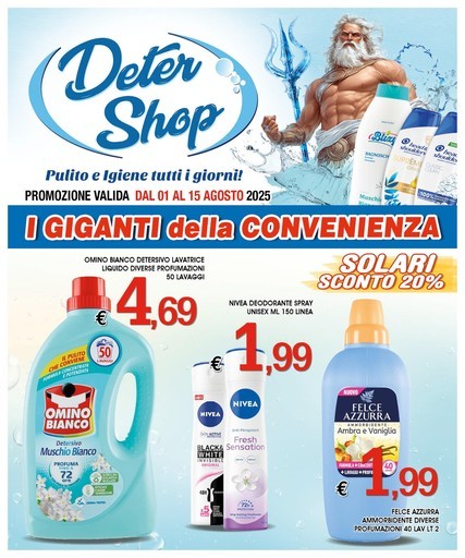 Volantino Deter Shop