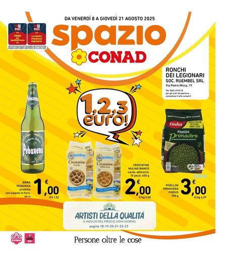 Spazio Conad - 1,2,3 euro!
