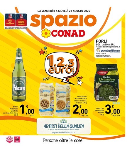 Spazio Conad - 1,2,3 euro!