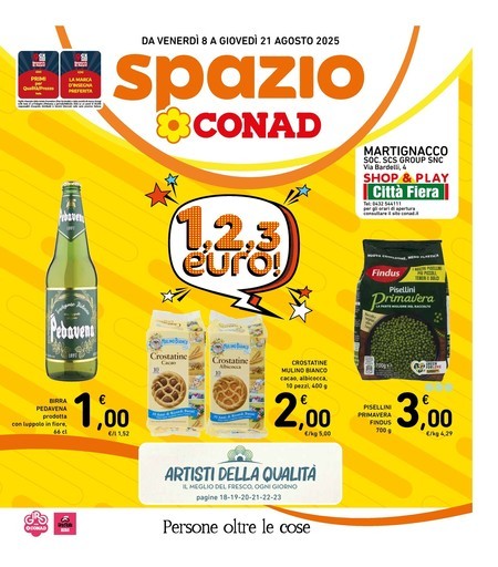 Spazio Conad - 1,2,3 euro!