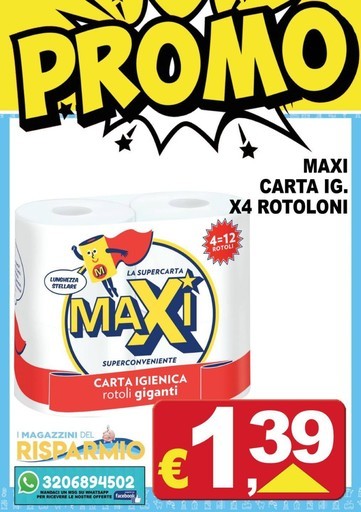 Volantino Magazzini del Risparmio