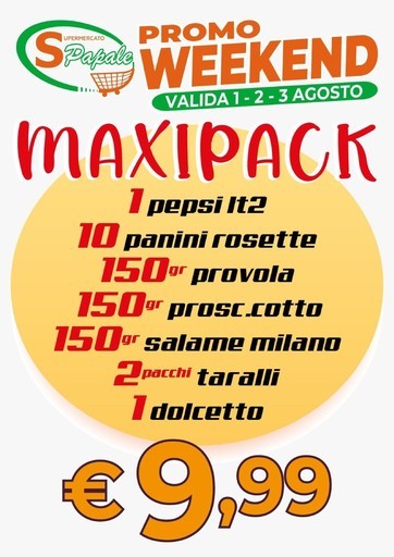 Volantino Supermercato Papale
